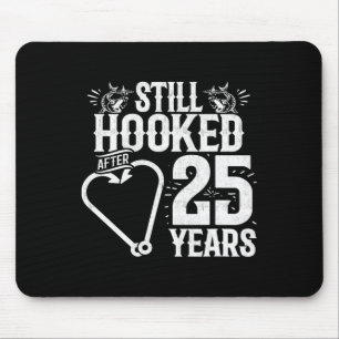 Verheirateten 25 Jahre - Fischereijunges - 25. Hoc Mousepad