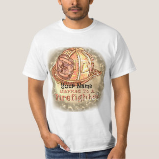 Verheirateter Feuerwehrmann-T - Shirt