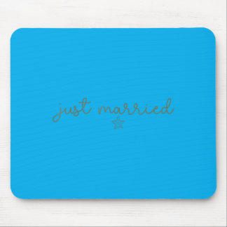 Verheirateter Koketten Seestern Strand Braut Bräut Mousepad