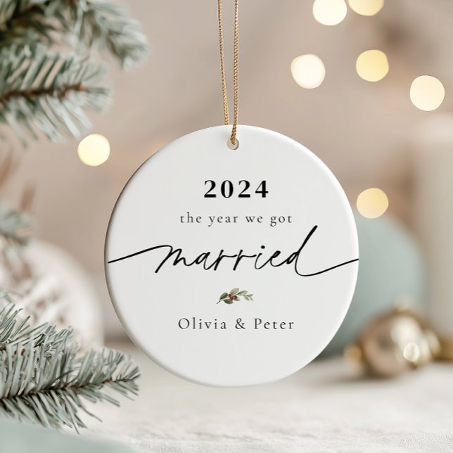 Verheiratetes Foto Keramik Ornament (Von Creator hochgeladen)