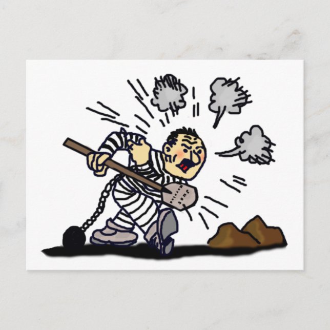 Verheiratetes Leben für Männer Postkarte (Vorderseite)