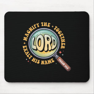 Verherrlicht den Herrn Bibelvers Verherrlicht Vbs Mousepad