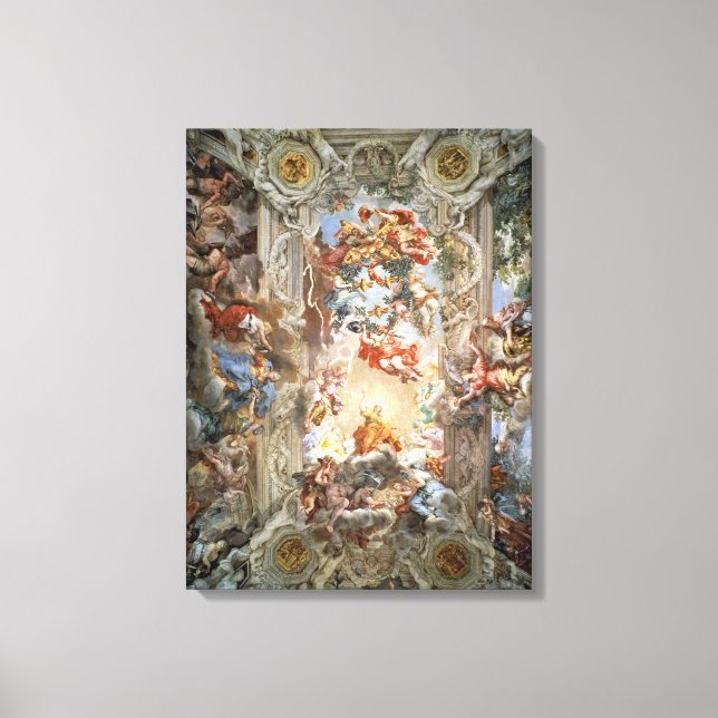 Verherrlichung der päpstlichen Stadt VIII (156 Leinwanddruck (Vorderseite)