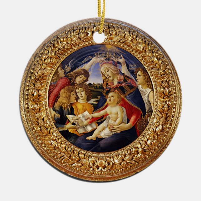 Verherrlichung von Mary-Verzierung Keramik Ornament (Vorne)