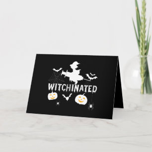 Verhext Halloween 2021 Kostüm Lustige Hexe Dankeskarte