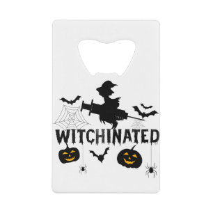 Verhext Halloween 2021 Kostüm Lustige Hexe Geldbeutel Flaschenöffner