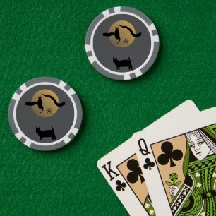 Verhexte Full Moon Poker Chip