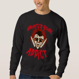 Verhexte Heimbeschworung Süchtiger Halloween Sweatshirt