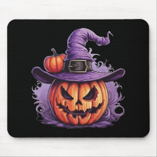 Verhexter Kürbis Hexe Mousepad