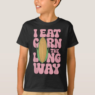 Verhindern, dass ich Mais auf lange Sicht unangeme T-Shirt