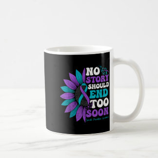 Verhinderung des vorzeitigen Endes einer Geschicht Kaffeetasse