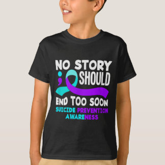 Verhinderung des vorzeitigen Endes einer Geschicht T-Shirt