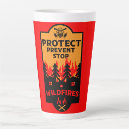 Verhütung von Waldbränden Milchtasse