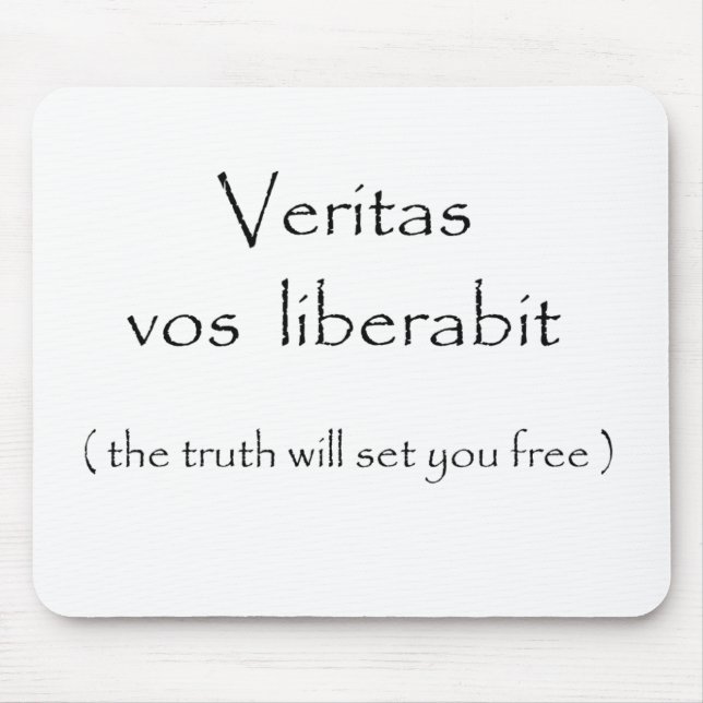 Veritas, eure Liberabit-Musepad Mousepad (Vorne)