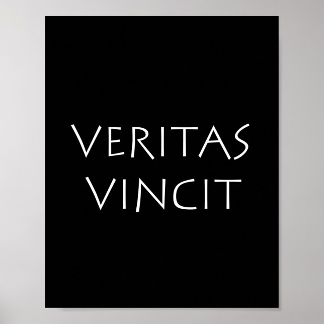 Veritas vincitas poster (Vorne)