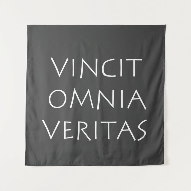 Veritas Wandteppich (Vorderseite)