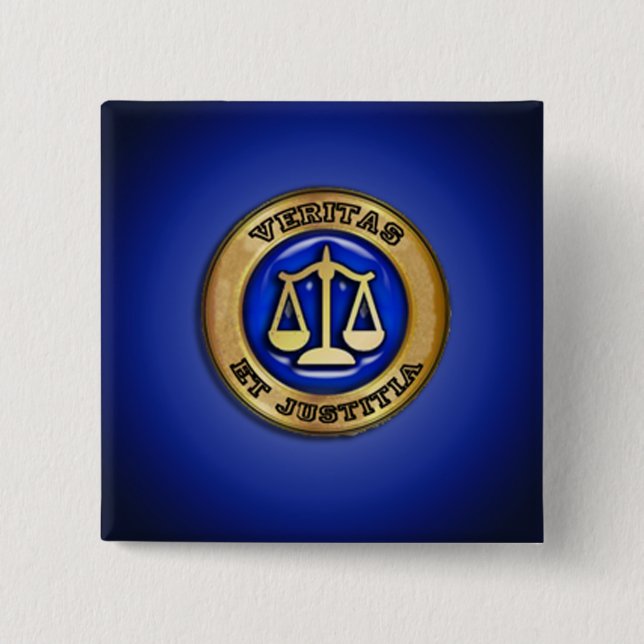 VERITAS ZU BLAUE BUTTON (Vorderseite)