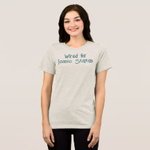 Verkabelt für den Iconischen Status-T - Shirt