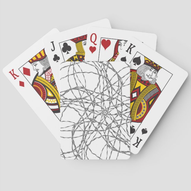 verkabelt spielkarten (Rückseite)