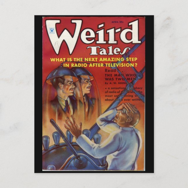Verkabelte Geschichten_Pulp Art Postkarte (Vorderseite)