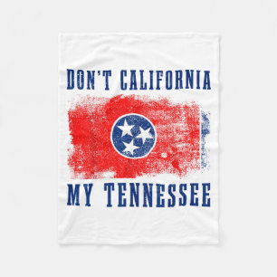 Verkalifornisiere mein Tennessee nicht Lustiger Vi Fleecedecke