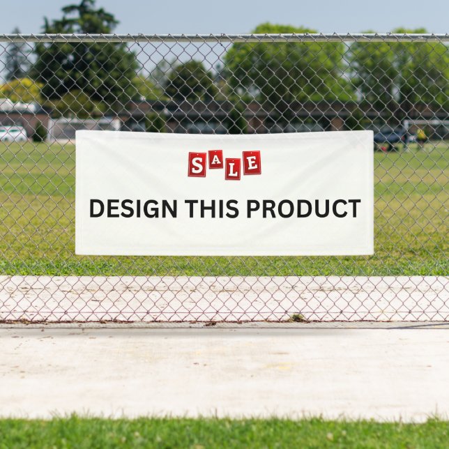 VERKAUF! Banner - 2.5' x 6' - Außenbereich - Benut (Insitu)