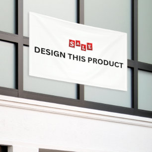 VERKAUF! Banner - 4'x6' - Außenbereich - Kundenspe