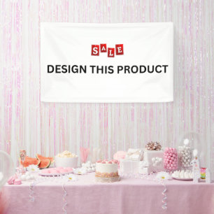 VERKAUF! Banner - 90 cm x 150 cm - Innen - Benutze