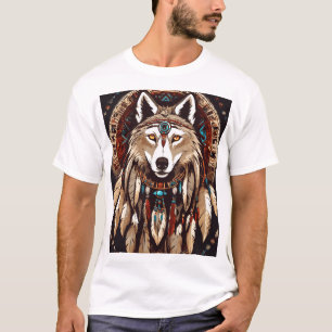 **Verkauf der amerikanischen Wolf-Logos: Entfessel T-Shirt