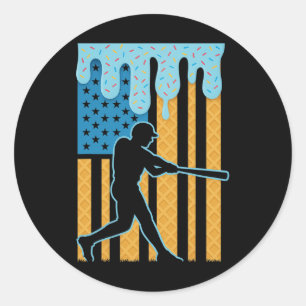 Verkauf der jugendlichen amerikanischen Flagge für Runder Aufkleber