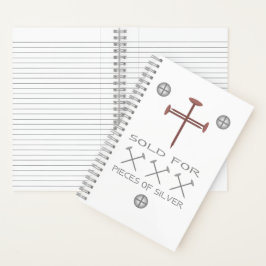 Verkauf für 30 Stück Silber Notizbuch