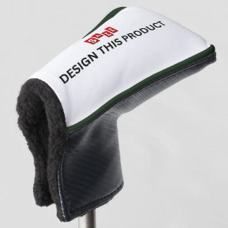 VERKAUF! Golf Putter Head Cover - Forest Green Tri Headcover