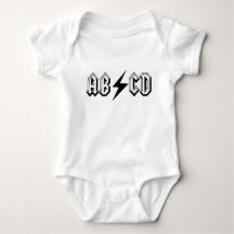 VERKAUF! Klassischer Rock Baby Bodysuit