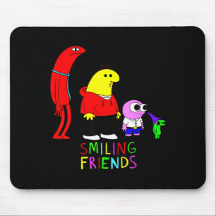 Verkauf lächelnder Freunde Alle lächelnden Illustr Mousepad