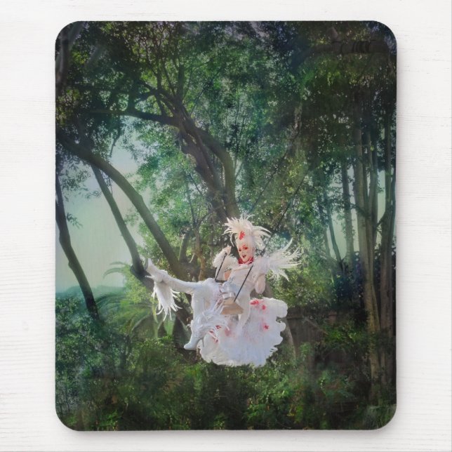 VERKAUF! NEUES Mohnblumen-Schwingen Mousepad! Mousepad (Vorne)