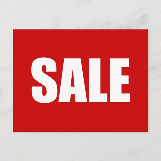 VERKAUF POSTKARTE (Vorderseite)