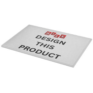 VERKAUF! Schneidpappglas 11,5"x8" dekorativ Schneidebrett