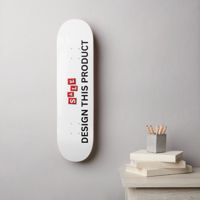 VERKAUF! Skateboard Deck - 8 1/2" - Benutzerdefini (Wandkunst)