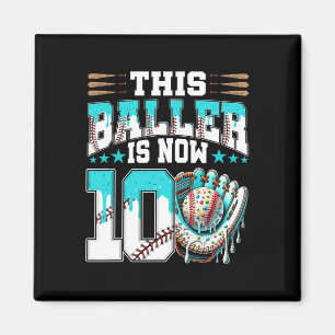Verkauf Tropfen 10. Geburtstagsparty Boy Sport Fan Magnet