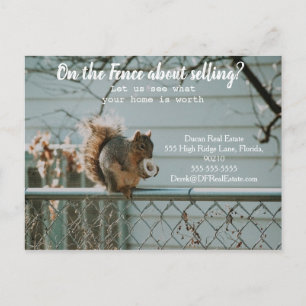 Verkauf von E-Mail-Verweisung Real Anwesen Marketi Postkarte