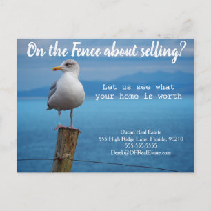 Verkauf von E-Mail-Verweisung Real Anwesen Marketi Postkarte