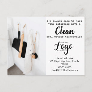 Verkauf von E-Mail-Verweisung Real Anwesen Marketi Postkarte