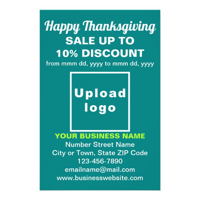 Verkauf von Erntedank im Aquamarinen Grünen Fotodruck (Vorne)