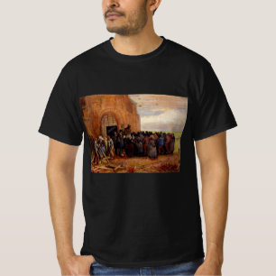 Verkauf von Gebäude Scrap von Vincent van Gogh T-Shirt