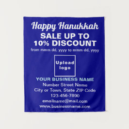 Verkauf von Hanukkah an Blue Tapestes Wandteppich