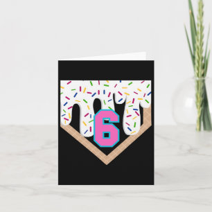 Verkauf von Tropfen 6th Birthday Zuhause Plate Boy Karte
