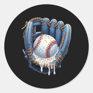 Verkauf von Tropfen Boys Handschuh Eiscreme Tropfe Runder Aufkleber