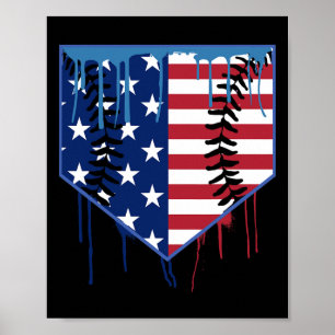 Verkauf von Tropfen Boys Ice Cream Patriotic Ameri Poster