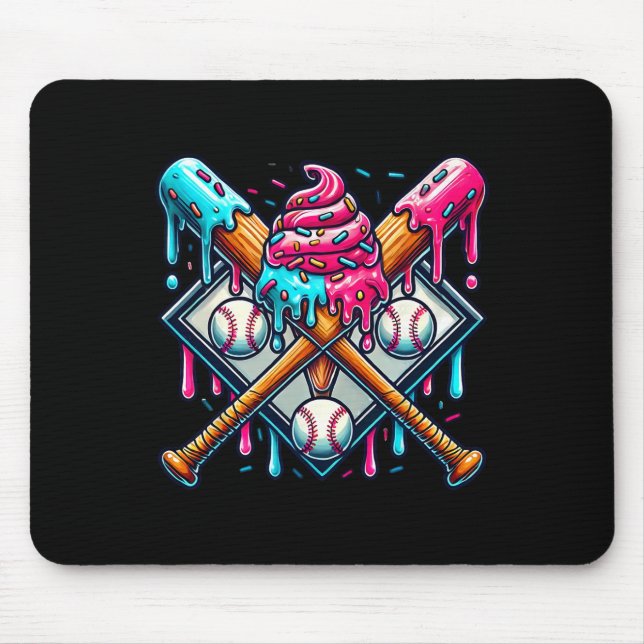 Verkauf von Tropfen für Boys Ice Creme Tropfen Jun Mousepad (Vorne)