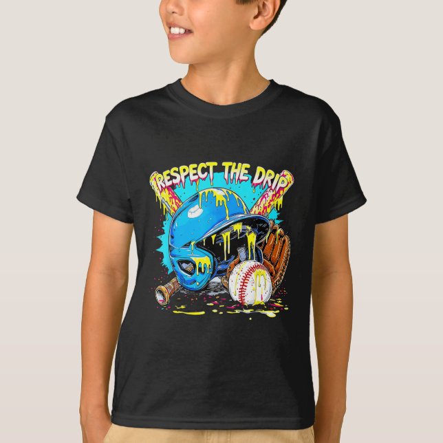 Verkauf von Tropfen für Boys Ice Creme Tropfen Jun T-Shirt (Vorderseite)